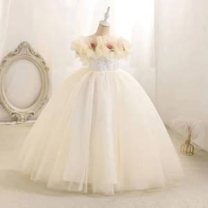 Robe de demoiselle d'honneur MS Fairy Tale Princess pour mariages, robe de cérémonie pour enfants, costume de spectacle - Product Image 5