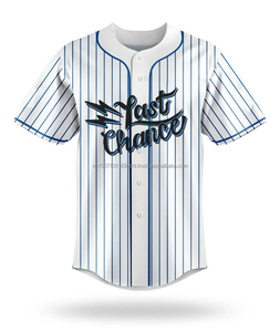 Camiseta de béisbol de alta calidad uniforme en blanco personalizado adultos niños venta al por mayor camisetas de béisbol bordado sublimación camisetas de Softbol - Product Image 1