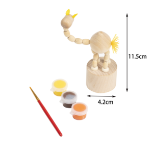 DIY Holz <span class=keywords><strong>Finger</strong></span> Push Puppenspiel zeug - Product Image 4