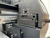 Qianyin Printer Uv Hybrid, alat cetak 6090 Format besar vakum meja besar untuk kartu ID Golf Boll