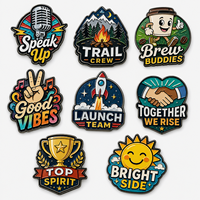 Pins en émail personnalisés, badges en métal pour revers, logo personnalisé, équipe, entreprise, club, événement, cadeaux promotionnels