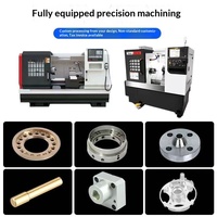 Pièces de machine de centre composite pour robot humanoïde de précision, usinées par usinage par liaison cinq axes CNC en alliage d'aluminium