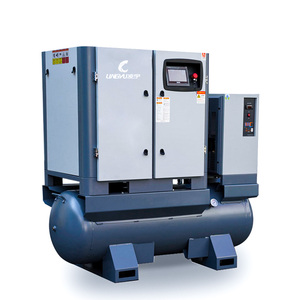 Easy to Install <b>Small</b> 5.5 Kw 7.5 3 in 1 Mounted Screw 200 Liters <b>Small</b> 5.5 Kw 7.5 3 in 1 <b>Small</b> - Product Image 4