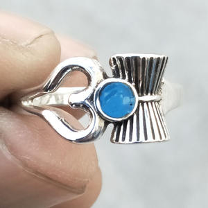 แหวนโอมโบฮีเมียนตั้งเป็นหนามเตยสำหรับเด็กผู้หญิงวันเกิดชาวคริสเตียนทำด้วยมือ925อินเดีย - Product Image 3