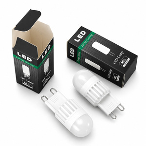 Ampoule LED G9 mini à base céramique, sans scintillement, certifiée ETL, dimmable, 2W, 200LM, AC120V - Product Image 6