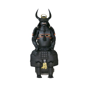 Traje <span class=keywords><strong>de</strong></span> Guerrero Japonés Yoroi <span class=keywords><strong>de</strong></span> Tamaño Real con Cuernos <span class=keywords><strong>de</strong></span> Toro para Exhibición o <span class=keywords><strong>Alquiler</strong></span> en Tiendas - Product Image 1