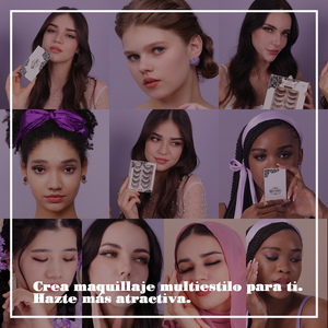 Faux cils cruelty-free, longs et naturels, effet vison, vente en gros, marque privée, lot de cinq paires - Product Image 5