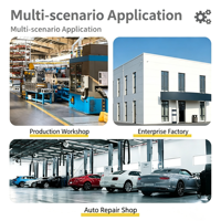 Station de travail pour réparation automobile, panneau perforé multifonctionnel, armoire à outils robuste à 10 tiroirs, capacité de 300 kg, style industriel, OEM/ODM