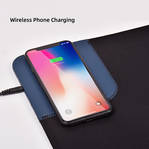 Custom Multifunctional 3-in-1 Wireless Phone Charger <b>Mouse</b> Pad with Ceramic Thermostatic Coffee Mug Warmer Wireless Charging - Product Image 3