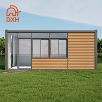 DXH Vente en gros Maison en kit de maisons préfabriquées personnalisées en conteneur à cadre de base modulaire