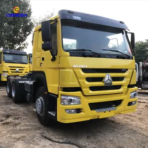 Goede Kwaliteit Tweedehands Sinotruk Tractor Head Truck 2019 2020 Howo Gebruikte Tractor Truck Trailers Te Koop