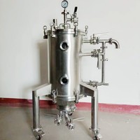 TEKBREW Pistolet à houblon en acier inoxydable Offre Spéciale 30L 50L 100L pour brasserie Canon à houblon fusée pour bière artisanale