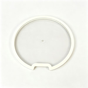 XBY Silicone Notched Lid With Tempered Glass Detachable Handle For Pots And Pans - Product Image 2