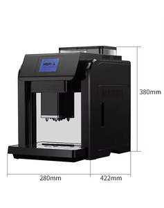 Homeuse Intelligence Pantalla LCD completamente automática Cappuccino Latte Bean To Cup Coffee Machine - Product Image 2