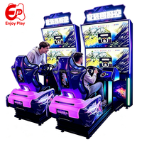 Simulador de Carreras y Combate Aéreo, Juego Comercial de un Jugador, Cabina de Movimiento con Pantalla LCD de 55 Pulgadas para Centros de Juegos y Arcades