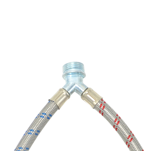 CUPC NSF-61 Бессвинцовая поддержка OEM ODM, впускной шланг для омывателя SS304, плетеная Смешанная линия для стирки - Product Image 3