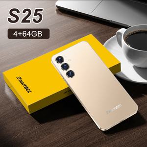 ZNNXECC S25 4GB+64GB Nouveau Smartphone Android à succès, écran HD 6,6 pouces, Octa Core, certifié Google français, 4G Double SIM pour utilisation mondiale - Product Image 2
