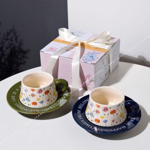 Tasse à café de luxe de haute qualité, souvenir de l'inauguration de la maison, tasse en céramique avec soucoupe - Product Image 5