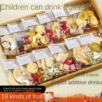 18 Variétés de Thé aux Fruits Bio Minceur Mélangé, Thé Santé Aromatisé au Fruit de la Passion Lyophilisé, Sachet de 20g, Boîte/Tasse
