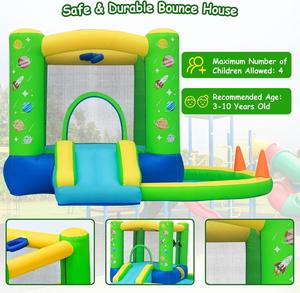 Château de maison gonflable durable en usine avec ventilateur, piscine à balles, panier de basket-ball, <span class=keywords><strong>jeu</strong></span> de fléchettes pour le plaisir extérieur et intérieur - Product Image 4