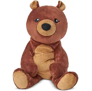 Animal de peluche pesado para niños y adultos, peluche calmante para aliviar el estrés y la ansiedad, Darby The Bear, gran oferta