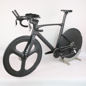 Bicicletta da Strada in Carbonio WheelTop con Ruote Elettriche Wireless Chiuse, Bici Completa TT - Product Image 1