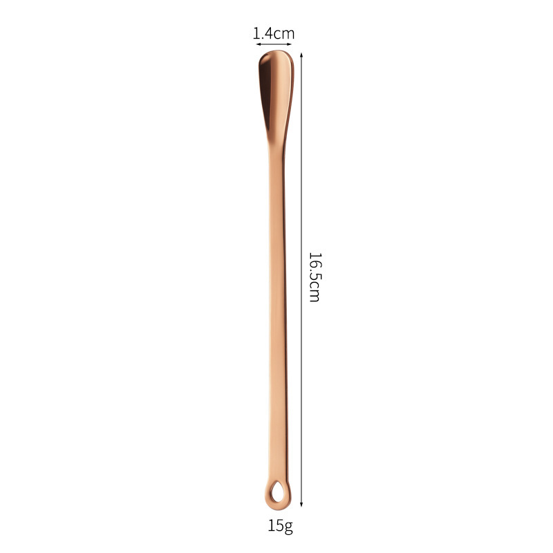 Cuillère en or rose-15cm