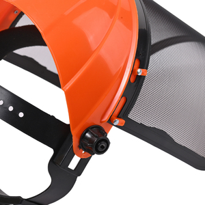 Protector Facial de Malla de Acero con Revestimiento Antivaho, Casco de Seguridad Industrial Transparente - Product Image 6