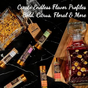 <span class=keywords><strong>Kit</strong></span> d'infusion d'alcool 12 herbes naturelles Whisky Tequila Vodka Gin <span class=keywords><strong>Rhum</strong></span> |   Spiritueux Aromatisés à Faire Soi-Même Portion Individuelle Bar à Domicile Cadeau |   Fabriqué - Product Image 5