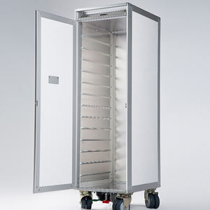 शीर्ष गुणवत्ता एल्यूमीनियम एटलस उपकरण आधा पूर्ण आकार एयरलाइन खाद्य ट्रॉली - Product Image 4