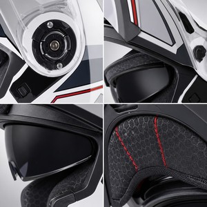 <span class=keywords><strong>Casque</strong></span> de moto modulaire rabattable homologué DOT, en ABS, double visière, intégral, pour <span class=keywords><strong>scooter</strong></span>, avec fixation rapide pour homme et femme - Product Image 3
