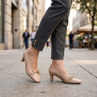 Chaussures de mode élégantes de haute qualité pour femmes, légères, résistantes, à bout ouvert, en cuir véritable, printemps-été, pour l'extérieur