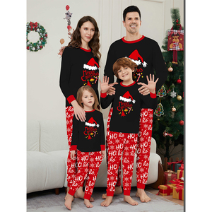Pyjama Familial Assorti De Noël - Lot Complet Pour Toute La Famille - Vert à Carreaux - Coton/polyester Doux