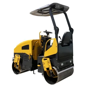 Road Construction Machine 2 Ton Road Roller Asphalt Pneumatic Tire Roller SL1000