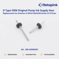 Engrenage d'alimentation en encre d'origine OEM de type D Ratopink DB-HGN0595, pièce de rechange pour imprimante CIJ Domino A-GP A120 A220