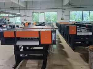 Maquinaria de impresora de inyección de tinta, cuatro cabezales de impresión para XP600 I3200, película de mascotas, 60cm, Digital, DTF, DTG, para impresión de camisetas