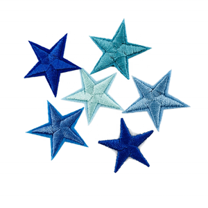 Tùy Chỉnh Tự Làm Sắt Trên Các Bản Vá Lỗi Dán 3D Thêu Cạnh Hình Dạng Ngôi Sao Long Lanh <span class=keywords><strong>Sequin</strong></span> Bling Cho Quần Áo Có Sẵn Sao - Product Image 3