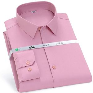 <span class=keywords><strong>Camisa</strong></span> de Vestir Elástica de Fibra de Bambú sin Hierro para Hombre, Ropa Formal de Negocios, Prenda de Vestir de <span class=keywords><strong>Manga</strong></span> <span class=keywords><strong>Larga</strong></span>, Prenda Profesional, Prenda de Vestir - Product Image 4