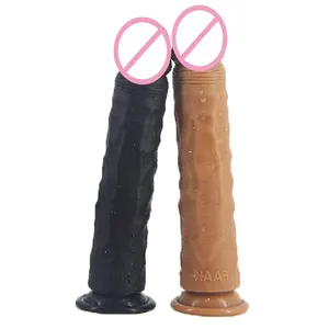 FAAK-G101 24cm 성인 장난감 실리콘 딜도 항문 플러그 스트랩 벨트 섹스 토이 에로틱 성인 딜도 도매 섹스 토이 여성
