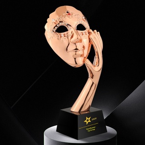 Trofeo in Metallo a Forma di <span class=keywords><strong>Angelo</strong></span> Femminile per Artisti del Trucco e del Tatuaggio, Regalo Creativo Personalizzato di Alta Gamma in Cristallo - Product Image 5