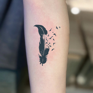 <span class=keywords><strong>Tatuaje</strong></span> Temporal Artístico de Golondrina, <span class=keywords><strong>Tatuaje</strong></span> Semipermanente, Resistente al Agua y al Sudor, Dura 2 Semanas, <span class=keywords><strong>Tatuaje</strong></span> para Brazo y Pierna - Product Image 3
