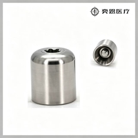 Para Straumann Multi Unit Open Tray Transfer Coping Titanium OEM ODM Coping de Impresión para Implantes Dentales Personalizado MUA en Stock Partner