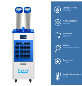 18000btu Warmte En Koele Airconditioner Draagbare Airconditioner Industria Luchtkoeler Warmtepomp - Product Image 2