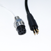 Connecteur Électrique Sous-Marin YingDiGe Micro Circulaire Étanche IP67, Câble Pigtail Femelle 2 Broches Subconn, 120V