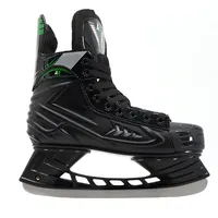 OEM Fibre Midsole Hard Shell Speed Hockey Ice Skating Shoes Skates for Men and Boy