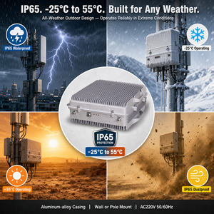 Répéteur numérique 5G triple bande 900/1800/2100 MHz, 4 sous-bandes 1-30 MHz <span class=keywords><strong>GSM</strong></span> <span class=keywords><strong>UMTS</strong></span> LTE900, amplificateur de signal extérieur 35 dB IP65 - Product Image 4