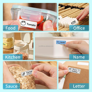 Impresora de etiquetas de envío de código de barras con código QR para Pegatinas de correo de ropa Teléfono/PC Mini fabricantes de etiquetas en stock - Product Image 3