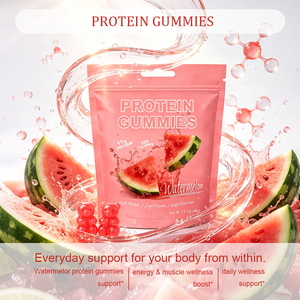 Private Label Wassermelonen-<span class=keywords><strong>Protein</strong></span>-Gummis 17g Hoher Proteingehalt Kalorienarm Nahrungsergänzungsmittel für Erwachsene Sportler - Product Image 3