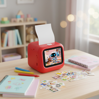 Imprimante créative IA pour codes-barres et photos instantanées pour enfants, commande vocale 21 langues, batterie 1300 mAh - Topjoy Stock