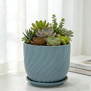 <span class=keywords><strong>Maceta</strong></span> de Cerámica Mexicana OEM, Fabricada en China, Estilo Wabi-Sabi, <span class=keywords><strong>Maceta</strong></span> para Vivero, Venta al por Mayor, <span class=keywords><strong>Maceta</strong></span> Esmaltada a Mano - Product Image 3